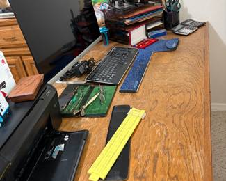 Office equipment, Monitor and keyboard, printer and accessories 