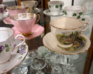 Beautiful teacup sets from all over