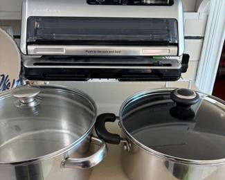 Foodsaver and quality cookware 