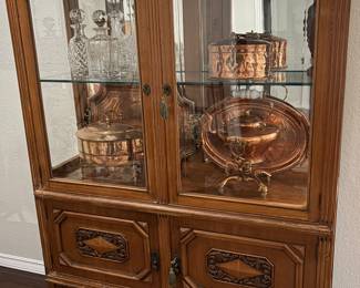 Rare French Antique Display Cabinet 