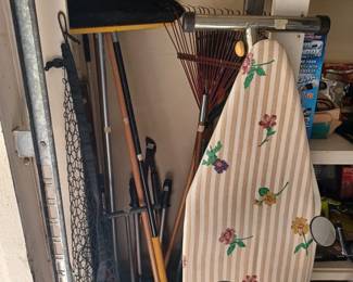 Yard Tools and Brooms