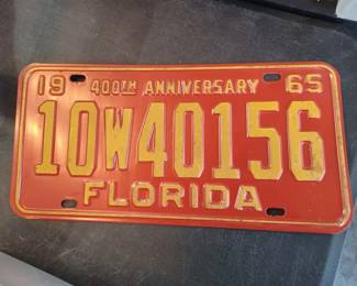 Florida 400th Anniversary Plate