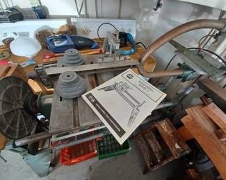 Shop Smith Mark V tablesaw/jig and sander combo table