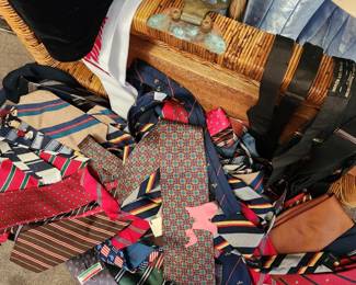 Ties and more ties.