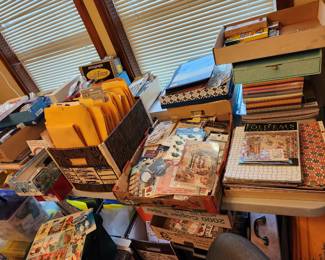 Stickers and Special Scrapbook Paper