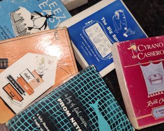 Vintage Small Cookbooks - very unusual says my 'Expert'!