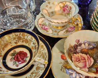 Various Tea Cups.