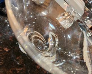 Steuben signed. Several Steuben Crystal items.