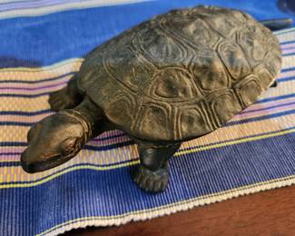 Antique Japanese Turtle Box