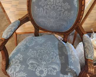 Louis XV-Style Bergere Armchair!