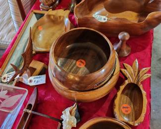 Koa Wood and many other Hawaiian Pieces! Books, Books and Books about the Hawaiian Culture!