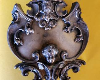 Antique Pendant/Belt Buckle....Sterling Silver mark