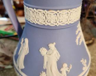 Wedgewood Jasperware Pitcher.