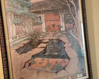 'Reflections of a Gracious Heritage' - Print from the Honolulu Academy of Arts.