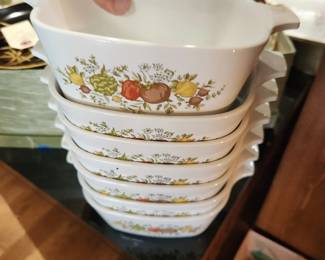 Vintage Corning Ware 'Spice of Life' design.