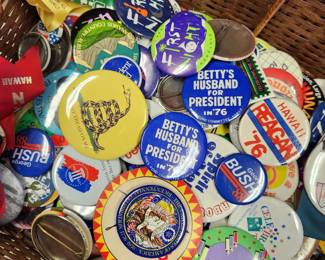 Political and other Buttons!