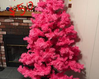 7 foot half Christmas tree