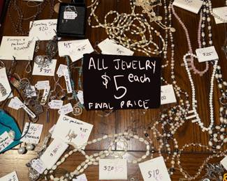 All jewelry $5 each 