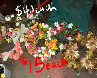 Wreaths only $15 each