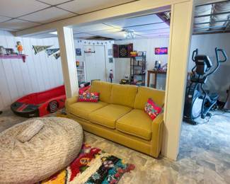 LoveSac, Furniture, Elliptical, Race Car Bed, DVD's & Board Games