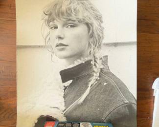 Taylor Swift “Incandescent Glow” Limited Edition Lithograph, 18 x 24, Evermore Era