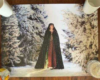 Taylor Swift “The Wildest Winter” Limited Edition Lithograph, Evermore Era, 24 x 18