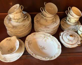 Haviland Rosalinda floral fine China set of 20 place settings. Will break up the set… into smaller place settings.