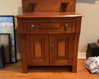 Beautiful antique wooden cabinet 