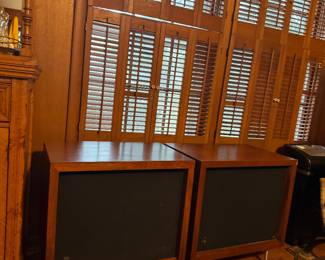 MID CENTURY JBL SPEAKERS  MINT CONDITION!