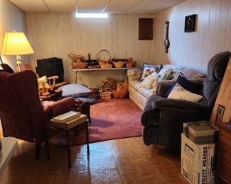 Oak rocking chair lazyboy recliner sofa bed wing back recliner 