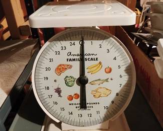 Vintage kitchen scale