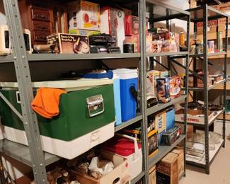 Vintage coolers stoneware dishes