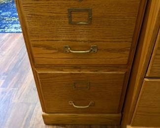 	#46	Oak File Cabinet 15x16x28	 $30.00 				
