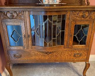 	#14	Antique Cabinet with Mirror 48x21x73	 SOLD		"As Is"	