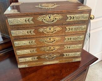 	#41	Antique Jewelry Chest 15x8x13	SOLD				
