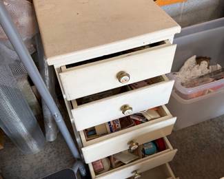 	#58	Sewing Cabinet with Supplies 15x25	 SOLD		