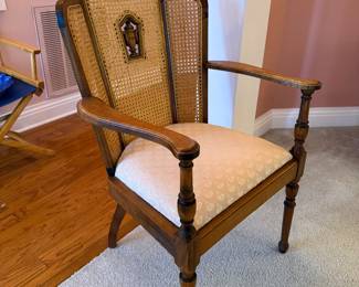 	#8	Antique Cane Back Chair	 SOLD			