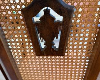 	#8	Antique Cane Back Chair	 SOLD		