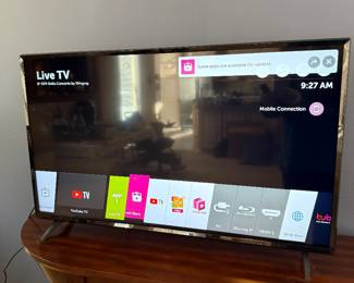 	#18	LG TV 45"	 $45.00 				