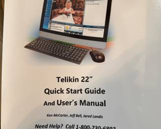 	#23	Telikin 22" Computer NEW in the box!	 $500.00 				