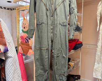 	#44	Army Vietnam era Flight Suit	$50 				