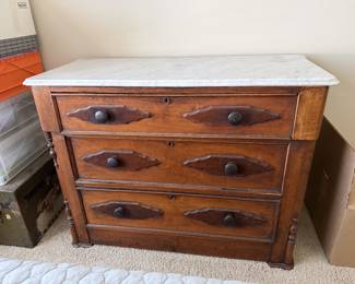 Antique dresser with matching mirror (not pictured)