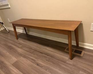 Solid wood bench - all furniture in house available