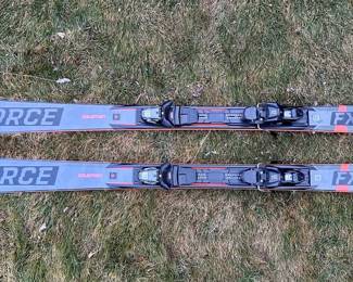 Skis, boots, poles, "Grabbers" tons more outdoor gear.