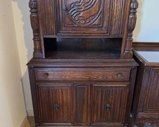Antique matching buffet!