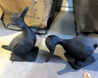 Virginia Metal Crafters cast Iron ducks