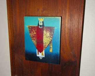 Statham enameled copper art