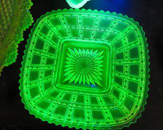 Uranium glass