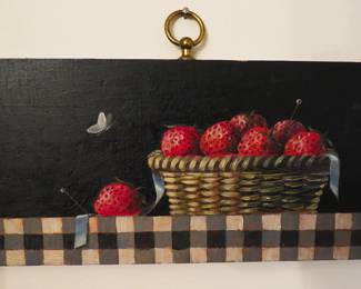 Lester Gaba original oil painting