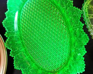 Uranium glass